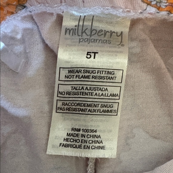 Halloween  Bamboo Pajama Set, 5t girl - Picture 5 of 6